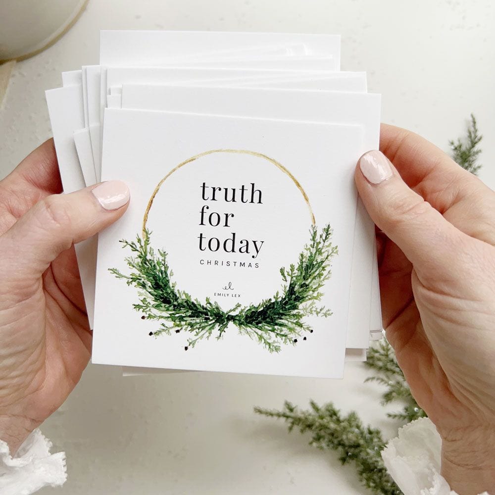 Christmas Truth for Today Scripture Cards