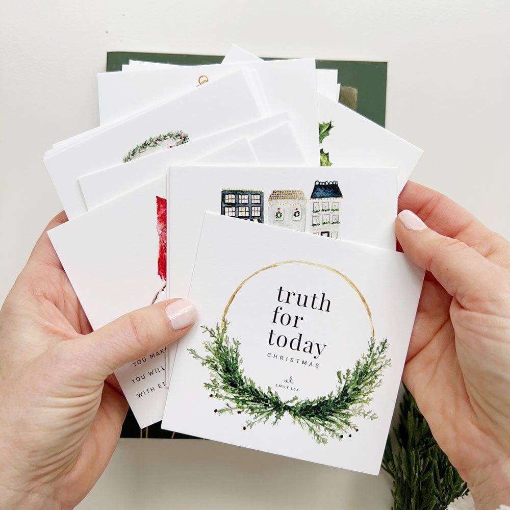 christmas truth for today cards - emily lex studio