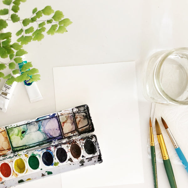 Watercolor with Emily Lex — hannah homegrown