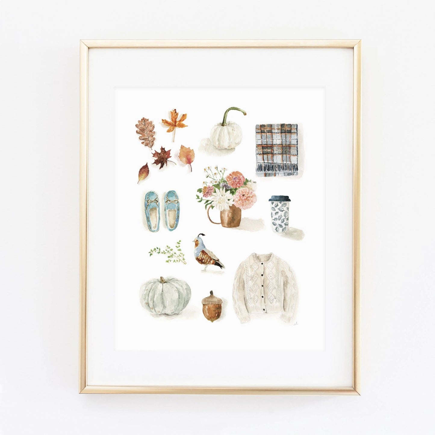 autumn art print - emily lex studio