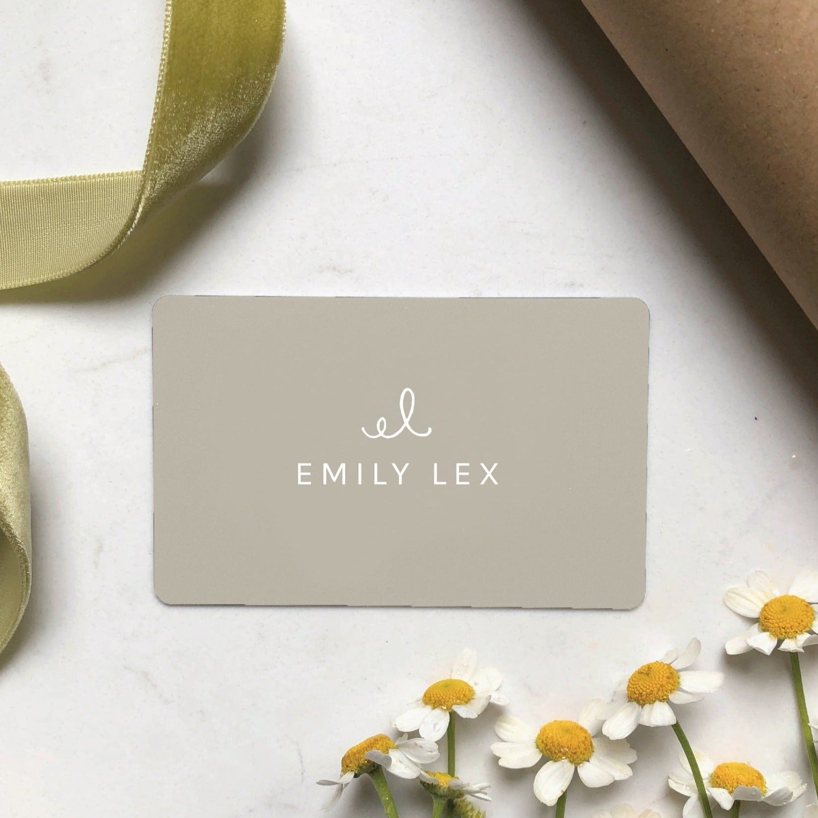 emily lex studio gift card - emily lex studio