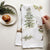 evergreen christmas tea towel - emily lex studio