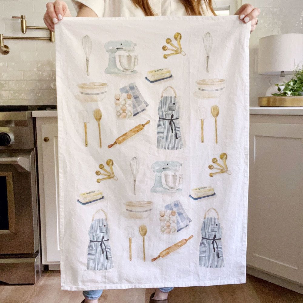 tea towel - baking - emily lex studio