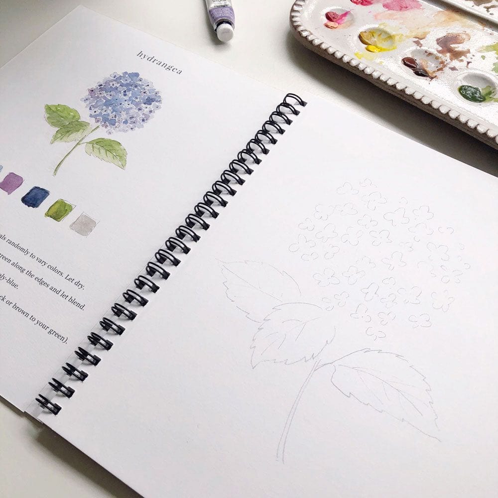 My Watercolor Flower Journal - My Flower Journal