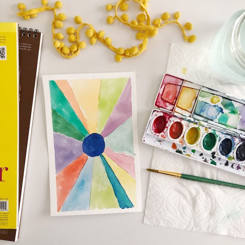  Watercolor Painting Books for Beginners, Wonderful Holiday  Style Kids Student DIY Toy Art Supplies, Hours of Painting Fun for  Children, Great to Kid Child Watercolor Drawing Student Artist (C) : Toys