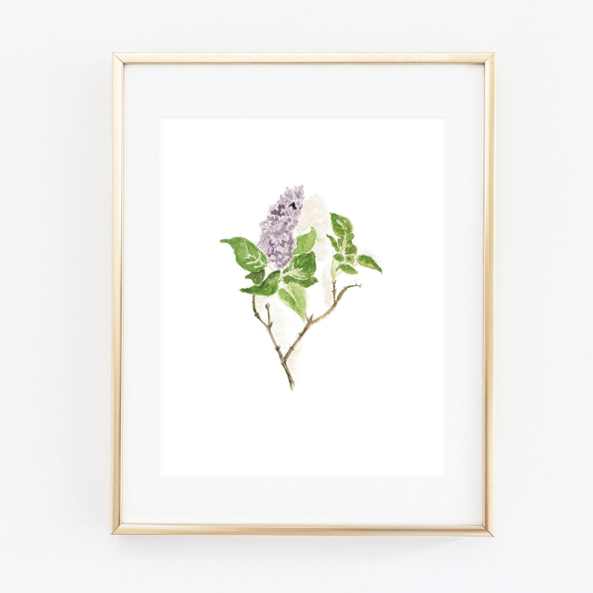 lilac art print - emily lex studio