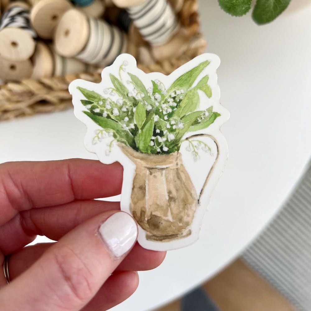 lily of the valley sticker - emily lex studio