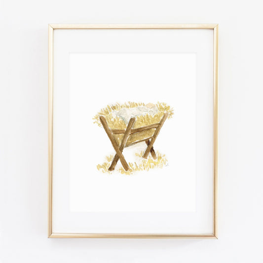 manger art print - emily lex studio