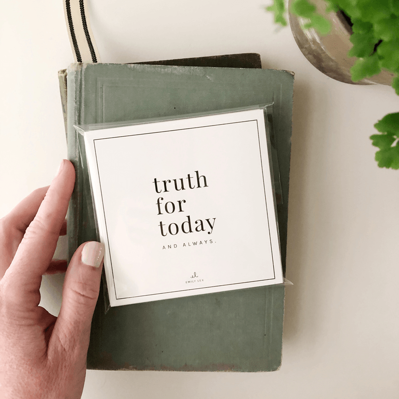 truth for today cards - emily lex studio