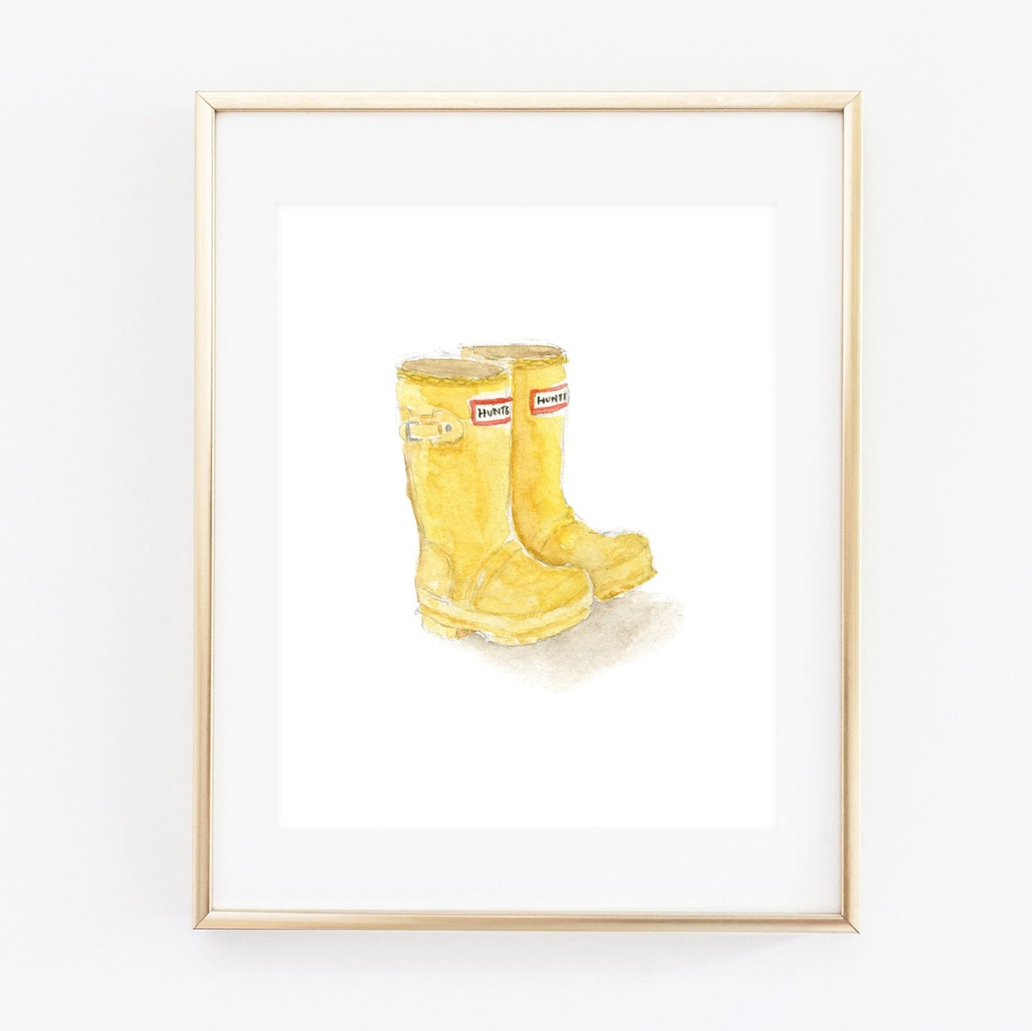 rainboots art print - emily lex studio