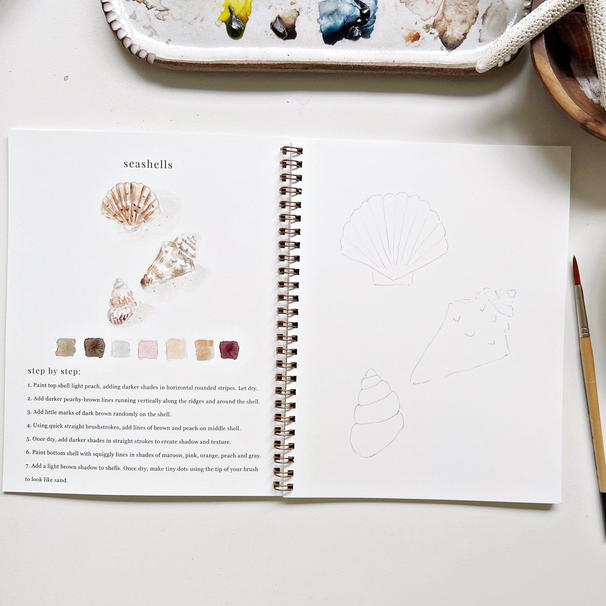Watercolor Workbook: A Beginners Watercolor Book – Paige Tate and Co.