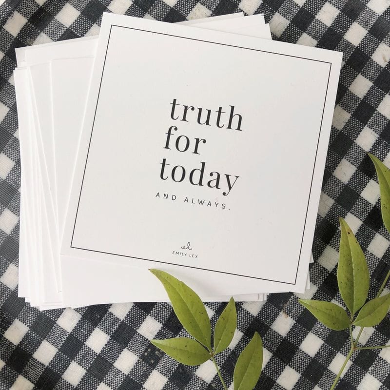 truth for today cards - emily lex studio