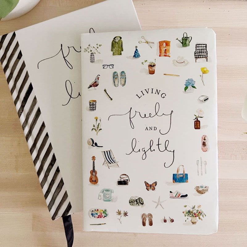 living freely and lightly journal - emily lex studio