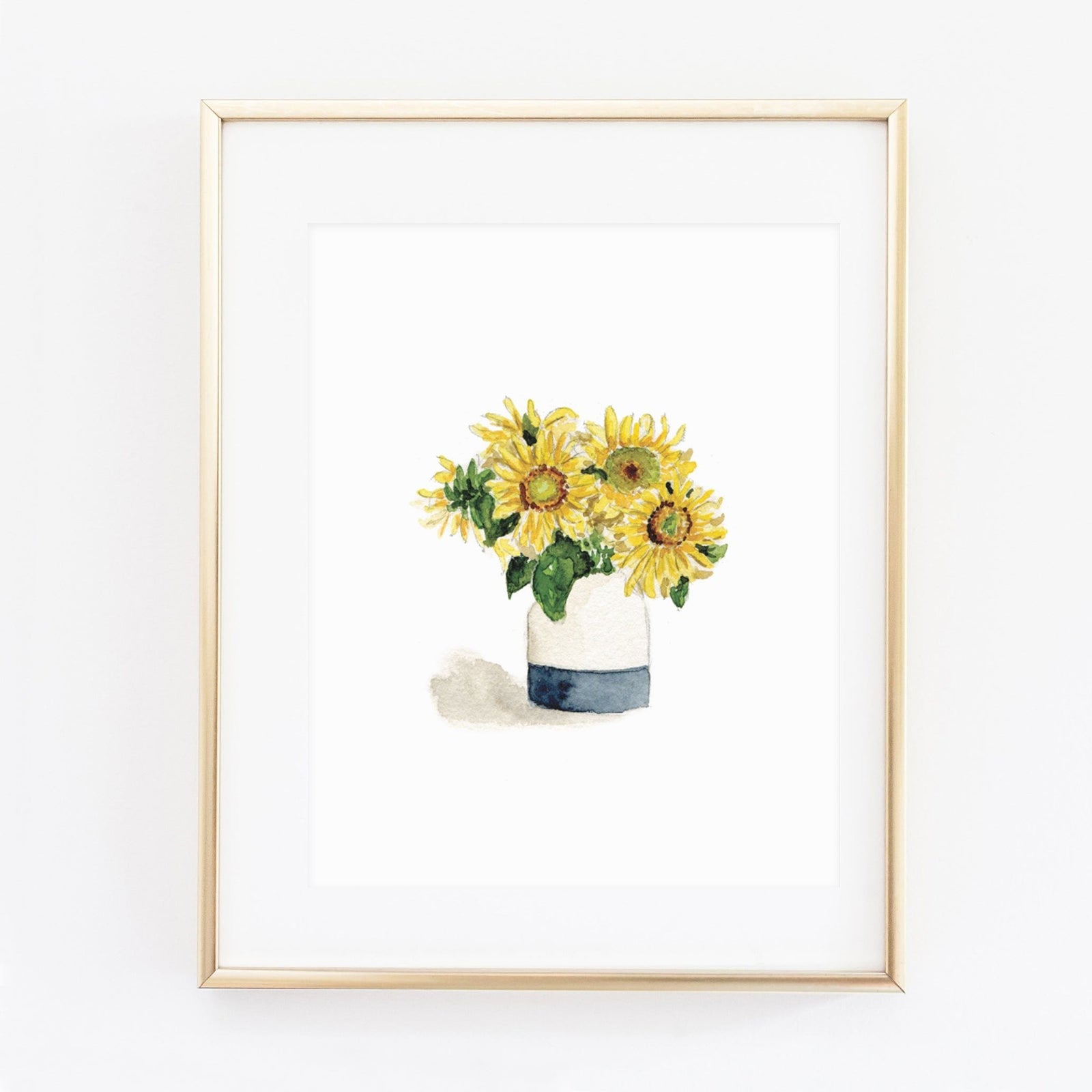sunflowers art print - emily lex studio
