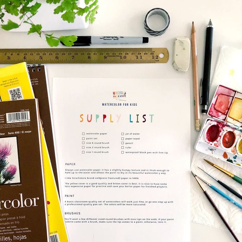 Emily Lex Watercolor Package and Classes – A Review and Giveaway – Truth  and Grace Homeschool Academy