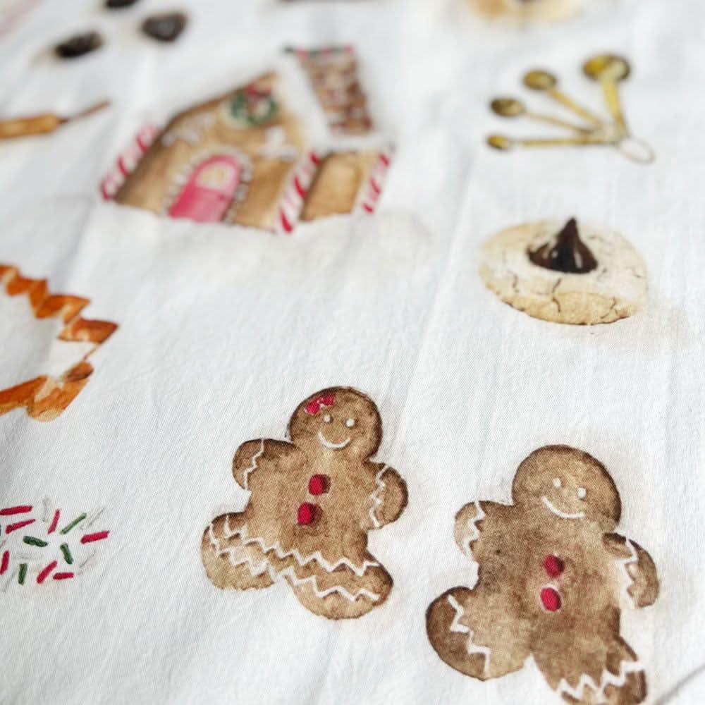 christmas sweets tea towel - emily lex studio