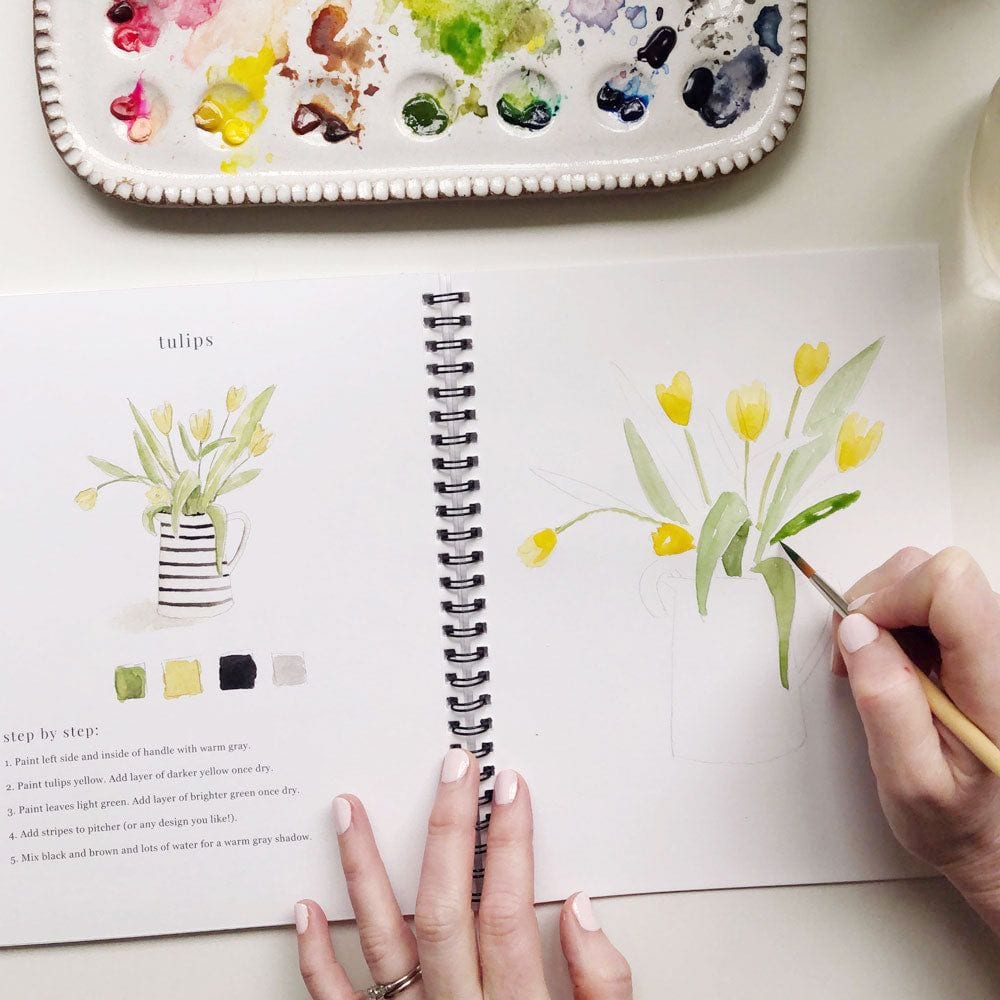 Simple Watercolor Notebook For Painting