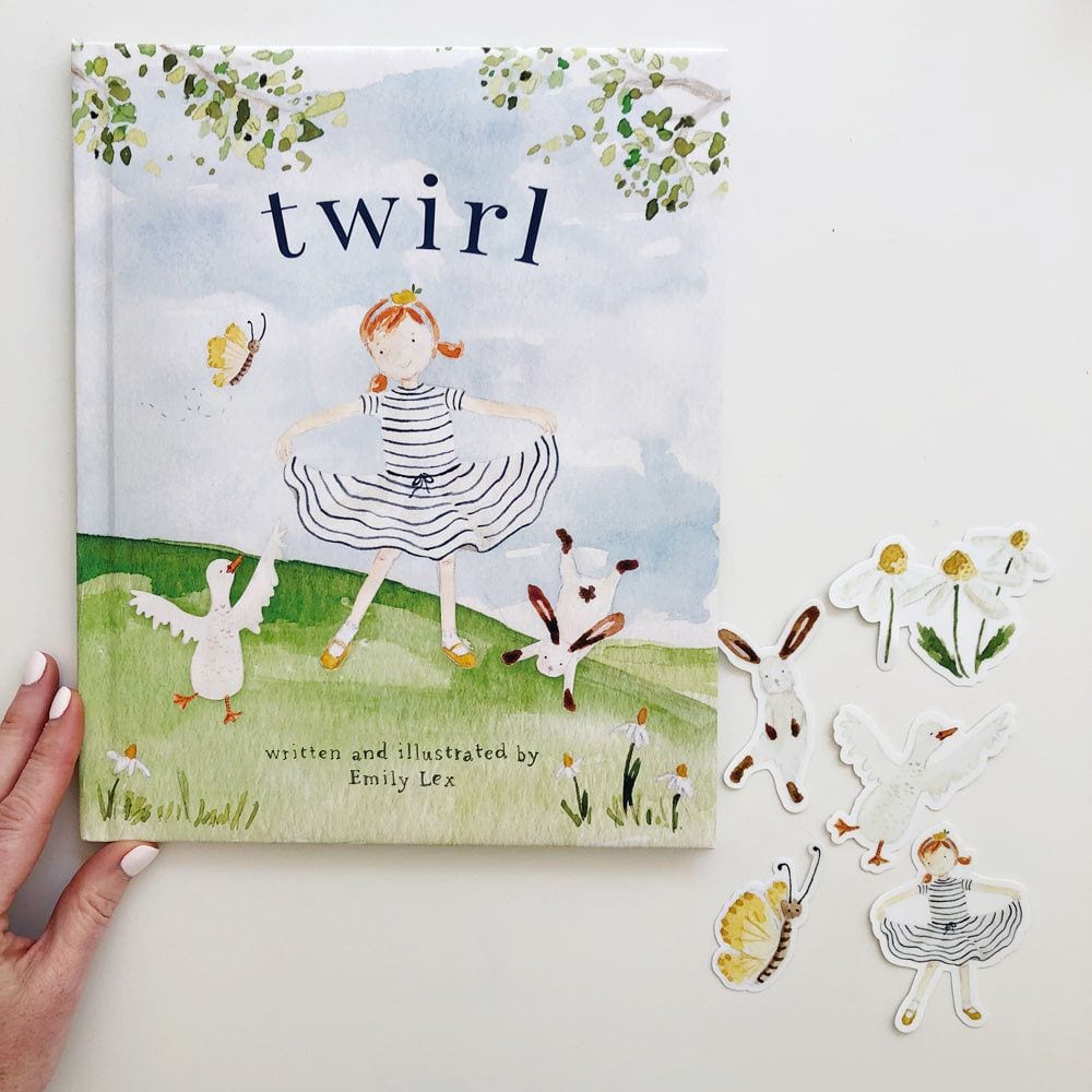 twirl book (signed copy) - emily lex studio