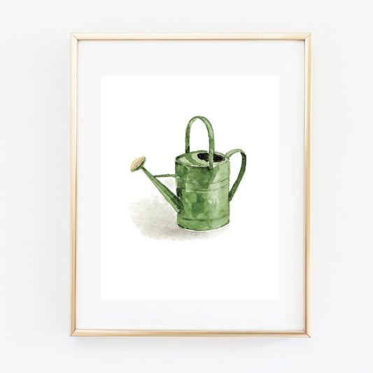 watering can art print - emily lex studio