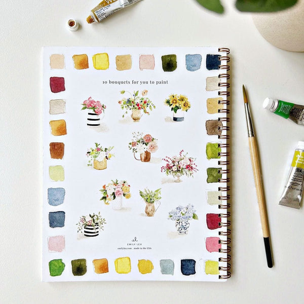 watercolor workbooks - emily lex studio