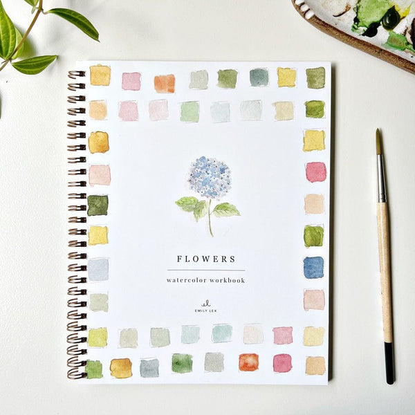 Watercolor Workbook: Bouquets – Paper Luxe
